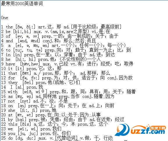 常用英语单词2000(带注释+音标)好不好_常用英
