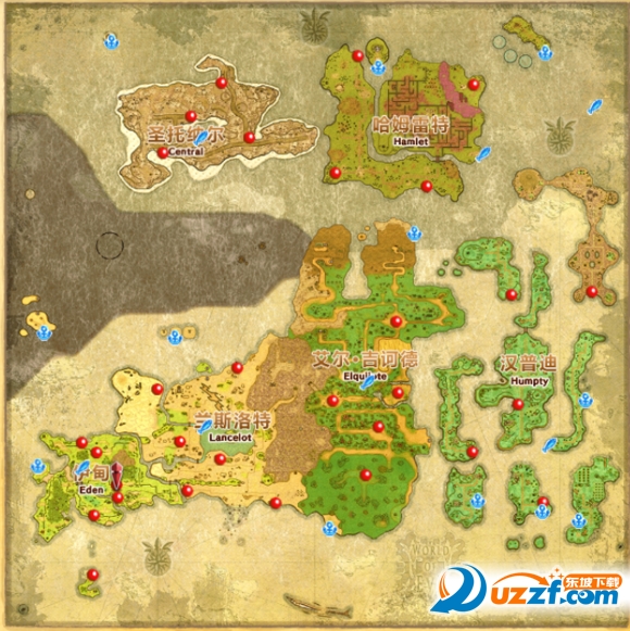 夏娃年代记地图通关存档|夏娃年代记全地图存