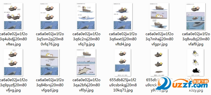 喃东尼友谊的小船漫画素材|喃东尼翻船体漫画