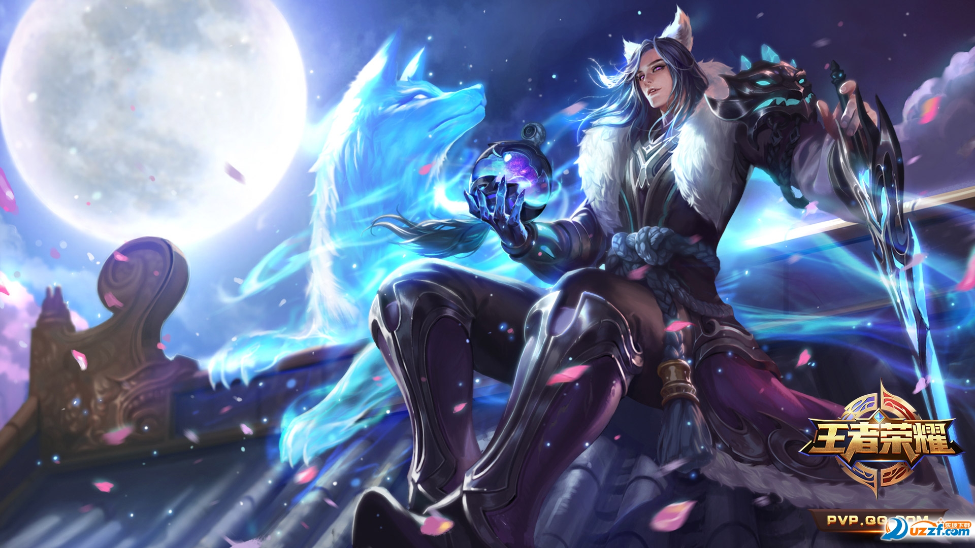 王者荣耀李白千年之狐超清壁纸好不好_王者荣