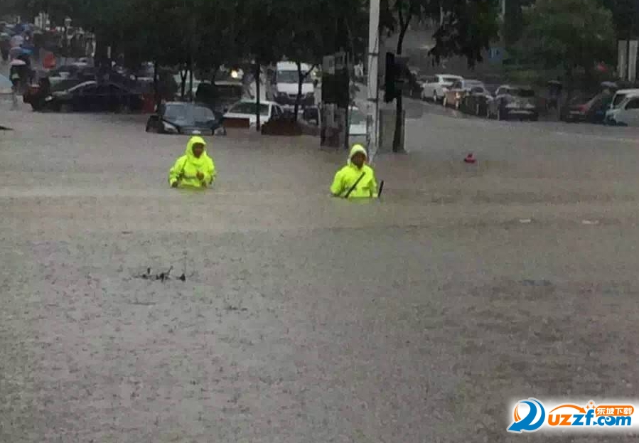 朋友圈武汉暴雨看海图片制作软件|2016武汉暴