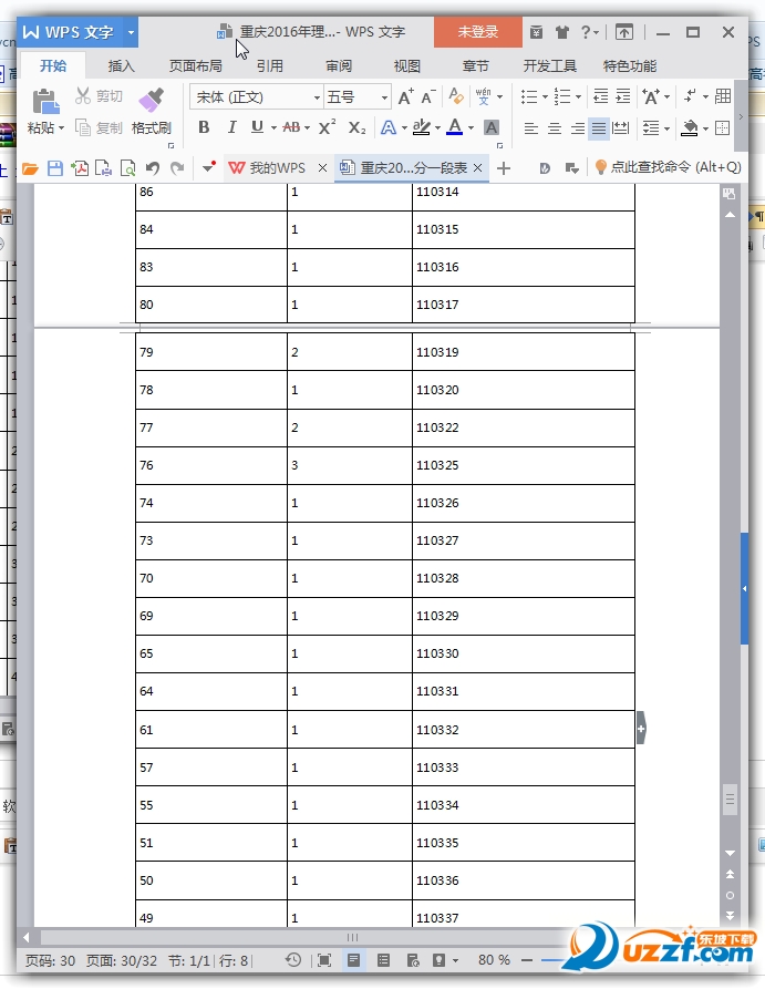 2016重庆高考一分一段表|重庆2016年高考一分