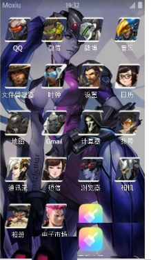 守望先锋福利女性英雄手机主题下载|守望先锋