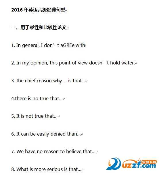 2016年英语六级作文经典句型好不好_2016年