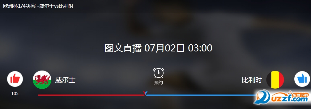 2016欧洲杯威尔士vs比利时历史战绩分析好不