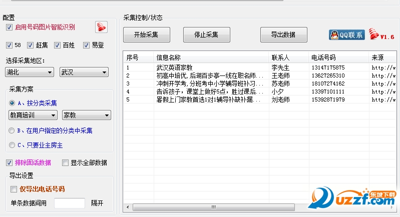 铃铛采集软件破解版|红铃铛58赶集信息采集器