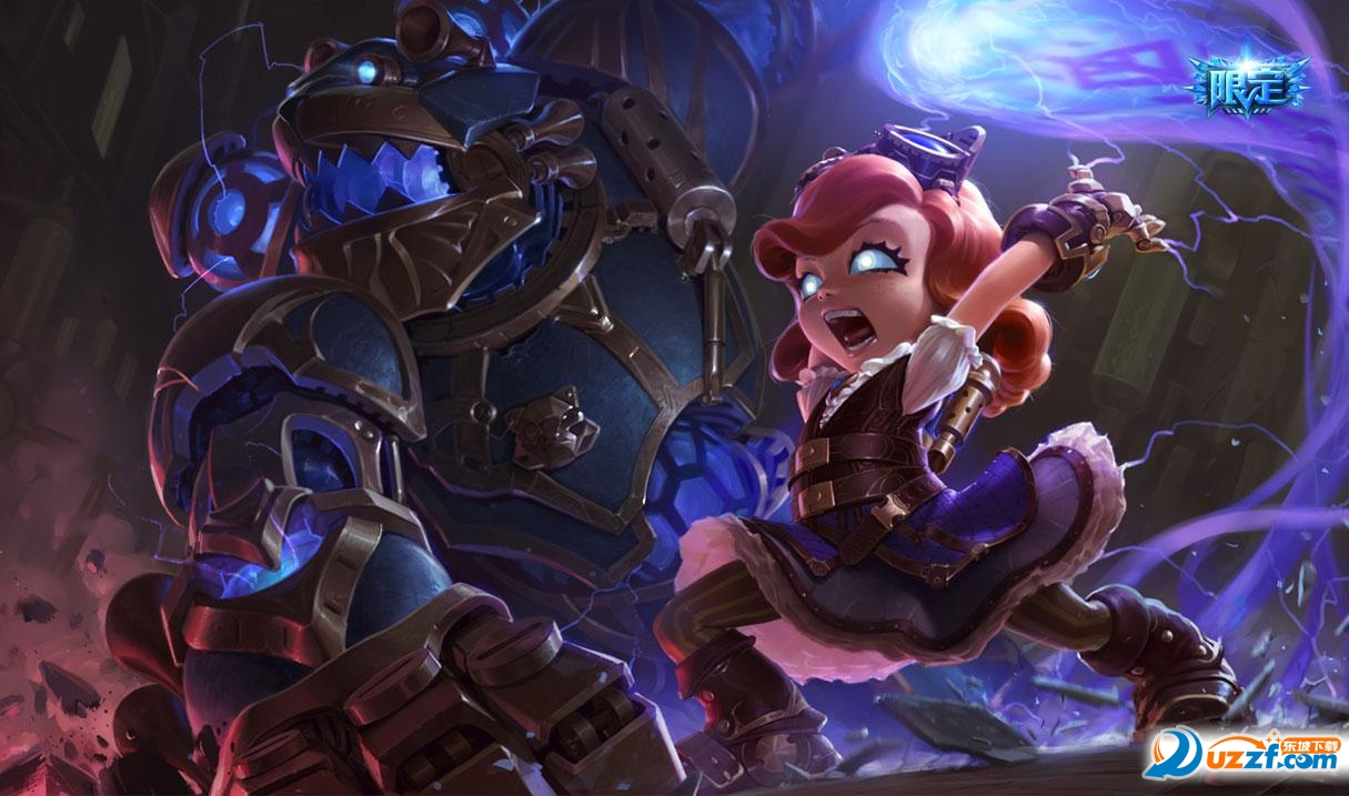 lol海克斯科技安妮电脑壁纸好不好_lol海克斯科