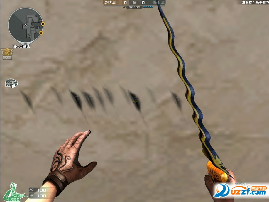 cf普通幽灵\/绿巨人\/疯狂宝贝秒杀幽灵猎手rez好