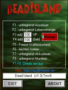 死亡岛八项修改器1.2.1\/1.3.0下载- 游戏修改器