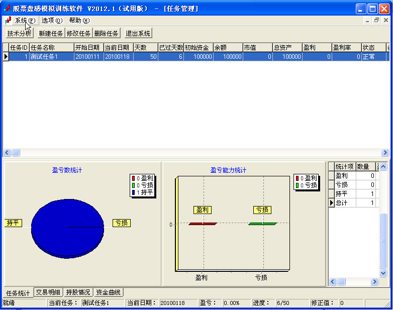 股票盘感模拟训练软件2012.1