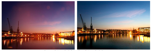 DIY黑纸遮光罩 解决夜景眩光问题