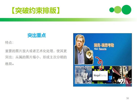 PPT排版技巧:突出特点