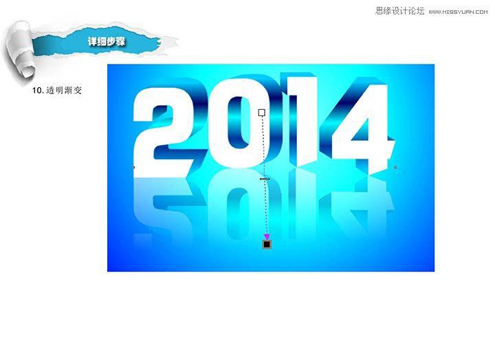 CorelDraw制作2014特效艺术字教程