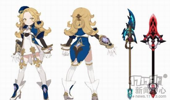 龙之谷,盛大,枪术师最新图片