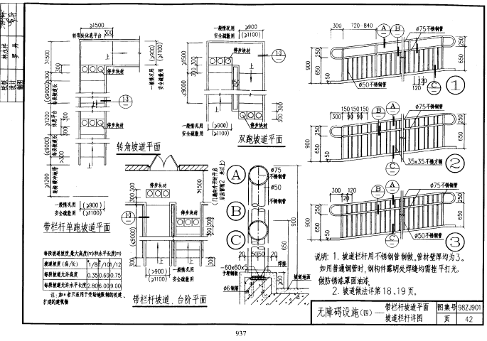98zj901图集免费下载|98zj901室外装修及配件图集pdf格式【清晰电子版