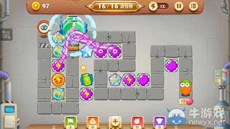 《保卫萝卜3》工厂爬梯模式第2关图文攻略