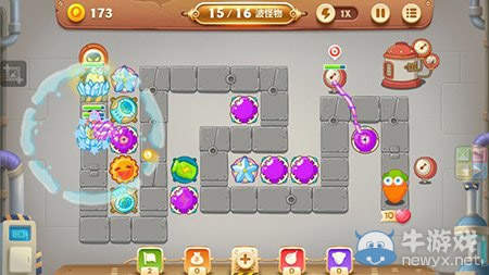 《保卫萝卜3》工厂爬梯模式第2关图文攻略