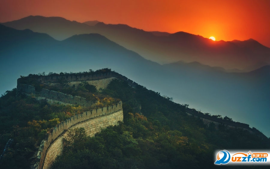 雄壮的万里长城